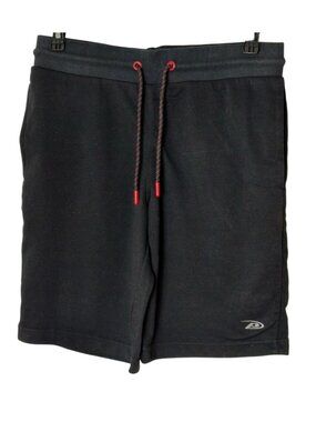 Pro Player Mens Athletic Shorts L Black SweatshortsCotton Blend Drawstring Waist